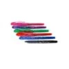 Pilot Frixion Point Erasable Gel Pens Black, Blue, Red, Green, Pink, Purple Set Of 6 0.5 Mm [Pack Of 2] (2PK-FXPC6001-P) -Office Product Shop m004539485 sc7