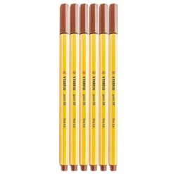 Stabilo Point 88 Pens Brown No. 45 [Pack Of 20] (20PK-SW88-45)