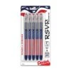 Pentel Stars & Stripes Edition RSVP Ballpoint Pens,Black Ink, 5/Pack (BK90USABP5A) -Office Product Shop m006305715 sc7