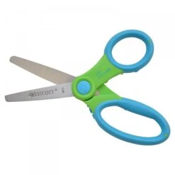Westcott For Kids 5" Stainless Steel Kid's Scissors, Pointed Tip, Assorted Colors, 4/Bundle (ACM14596) -Office Product Shop m007112591 sc7