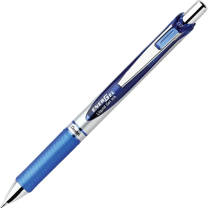 Pentel EnerGel Retractable Gel Pen, Medium Point, Blue Ink (BL77-C) 7 Pentel EnerGel Retractable Gel Pen, Medium Point, Blue Ink (BL77-C) - Image 5