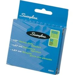 Swingline® Standard Staples, 1/4" Length, 210 Per Strip, 5,000/Per Box, 5/Box (35101S) -Office Product Shop s0174711 sc7