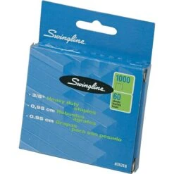 Swingline® Standard Staples, 1/4" Length, 210 Per Strip, 5,000/Per Box, 5/Box (35101S) -Office Product Shop s0174713 sc7
