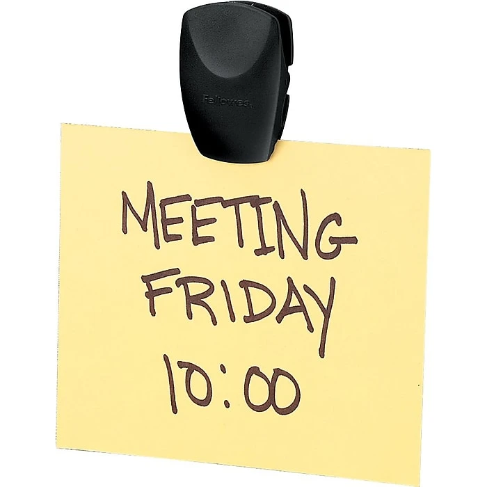 Fellowes Partition Additions™ Cubicle Clips, Dark Graphite, 4/Pack (75270) 3 Fellowes Partition Additions™ Cubicle Clips, Dark Graphite, 4/Pack (75270)