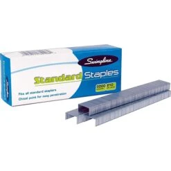 Swingline® Standard Staples, 1/4" Length, 210 Per Strip, 5,000/Per Box, 5/Box (35101S) -Office Product Shop s0569219 sc7 1