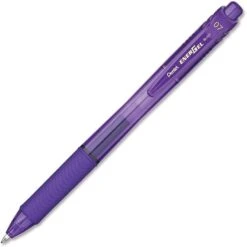 Pentel® EnerGel-X® Retractable Roller Gel Pen, 0.7 Mm, Violet, 1/Dozen (BL107V) -Office Product Shop s0690371 sc7