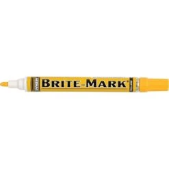 BRITE-MARK Paint Marker, Yellow, 12/Box (253-84004)
