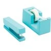 Poppin Dynamic Duo Stapler With Tape Dispenser, 20 Sheet Capacity, Aqua (100639) -Office Product Shop s1020103 sc7