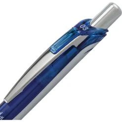 Pentel® EnerGel RTX Liquid Gel Pen, 0.3mm,Blue, 3/Pack (BLN73BP3C) -Office Product Shop s1081313 sc7