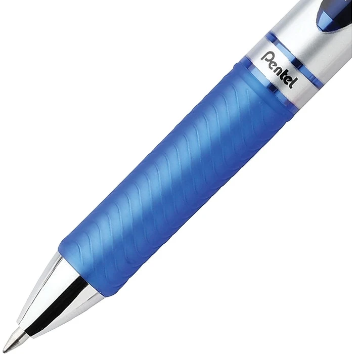 Pentel EnerGel Retractable Gel Pen, Medium Point, Blue Ink (BL77-C) 4 Pentel EnerGel Retractable Gel Pen, Medium Point, Blue Ink (BL77-C) - Image 2