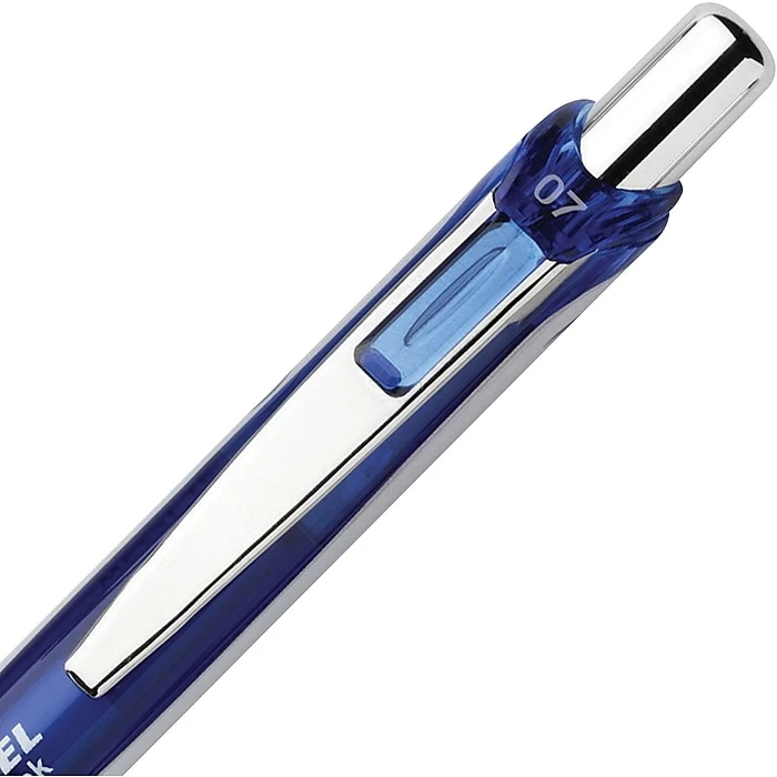 Pentel EnerGel Retractable Gel Pen, Medium Point, Blue Ink (BL77-C) 5 Pentel EnerGel Retractable Gel Pen, Medium Point, Blue Ink (BL77-C) - Image 3