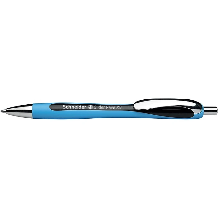 Schneider® Schneider Slider Rave XB Retractable Ballpoint Pen, Extra Bold Point, Black Ink, 5/Box (132501) 4 Schneider® Schneider Slider Rave XB Retractable Ballpoint Pen, Extra Bold Point, Black Ink, 5/Box (132501) - Image 2