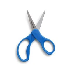 TRU RED™ Junior 5" Kids Pointed Tip Stainless Steel Scissors, Straight Handle, Right & Left Handed, 2/Pack (TR55053) -Office Product Shop s1146035 sc7