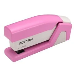 Bostitch InCourage™ Spring-Powered 20 Compact Stapler, Pink/White (PPR1588) 7 Bostitch InCourage™ Spring-Powered 20 Compact Stapler, Pink/White (PPR1588) -Office Product Shop s1153303 sc7