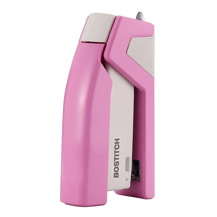 Bostitch InCourage™ Spring-Powered 20 Compact Stapler, Pink/White (PPR1588) 4 Bostitch InCourage™ Spring-Powered 20 Compact Stapler, Pink/White (PPR1588) - Image 2