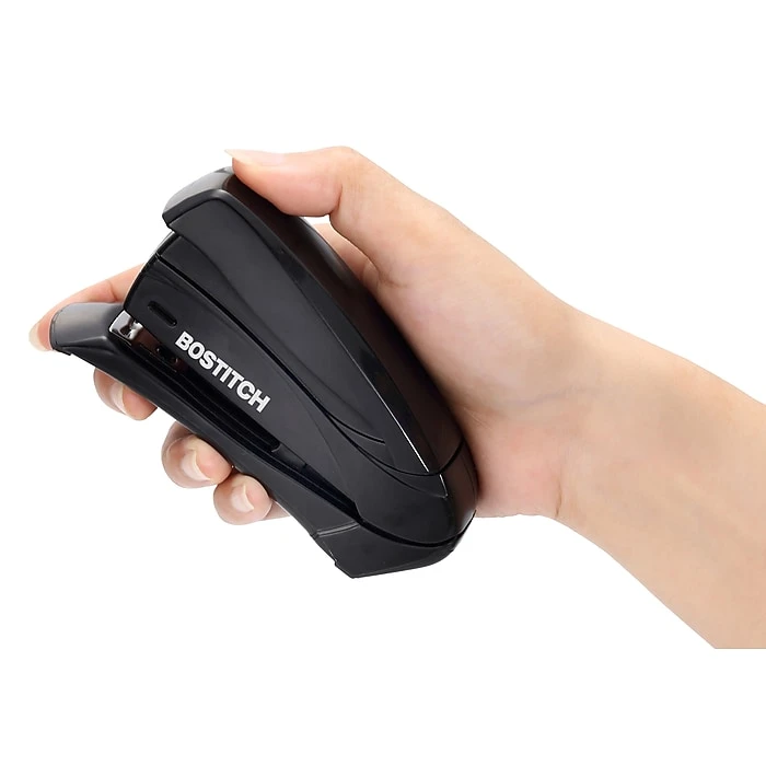 Bostitch Inspire™ Spring-Powered Compact Stapler, 15-Sheet Capacity, Black (1493) 4 Bostitch Inspire™ Spring-Powered Compact Stapler, 15-Sheet Capacity, Black (1493) - Image 2