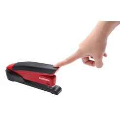 Bostitch PaperPro Desktop Stapler, 20 Sheet Capacity, Red/Black, Each (1124) -Office Product Shop s1153385 sc7