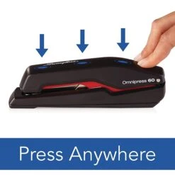 Swingline Desktop Stapler, Black, 60 Sheet Capacity (5000591) -Office Product Shop s1182352 sc7