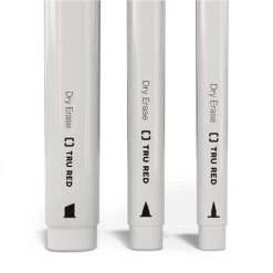 TRU RED™ Tank Dry Erase Markers, Chisel Tip, Black, 12/Pack (TR54565) -Office Product Shop s1194936 sc7