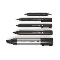TRU RED™ Pen Permanent Markers, Twin Tip, Red, 12/Pack (TR57832) -Office Product Shop s1195020 sc7