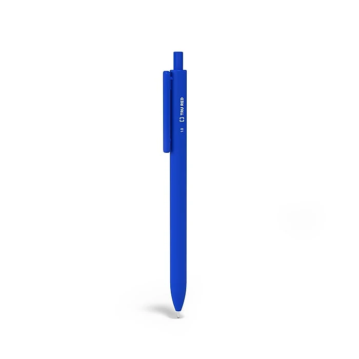 TRU RED™ Ballpoint Retractable Pen, Medium Point, 1.0mm, Blue, Dozen (TR59160) 3 TRU RED™ Ballpoint Retractable Pen, Medium Point, 1.0mm, Blue, Dozen (TR59160)