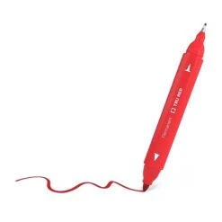 TRU RED™ Pen Permanent Markers, Twin Tip, Red, 12/Pack (TR57832) -Office Product Shop s1197411 sc7
