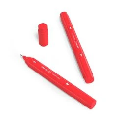 TRU RED™ Pen Permanent Markers, Twin Tip, Red, 12/Pack (TR57832) -Office Product Shop s1197412 sc7