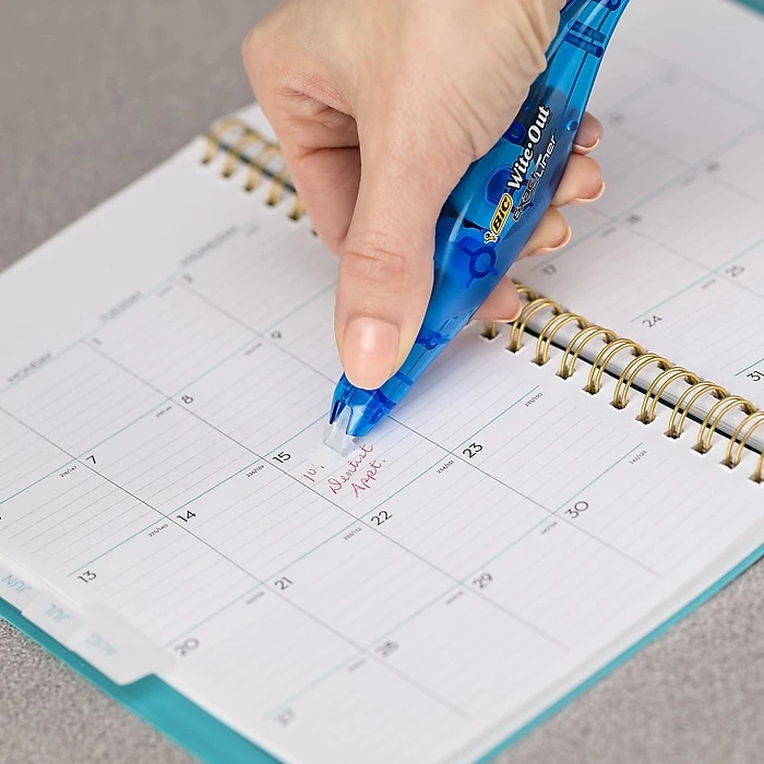 BIC Wite-Out Exact Liner Correction Tape, White, 2/Pack (50744) 9 BIC Wite-Out Exact Liner Correction Tape, White, 2/Pack (50744) - Image 7