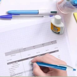 BIC Correction Fluid, 20 Ml., White, 4/Pack (WOFQD418-A-WHI) -Office Product Shop s1205181 sc7