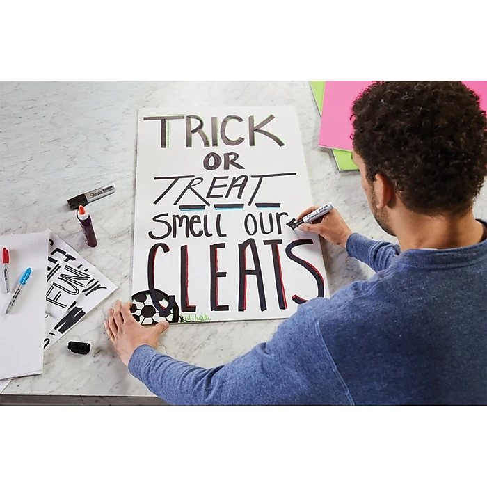 Sharpie Magnum Permanent Markers, Chisel Tip, Black, 12/Pack (44001DZ) 9 Sharpie Magnum Permanent Markers, Chisel Tip, Black, 12/Pack (44001DZ) - Image 7