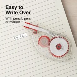 Staples Correction Tape, White, 6/Pack (ST59819) 14 Staples Correction Tape, White, 6/Pack (ST59819) -Office Product Shop s1212667 sc7