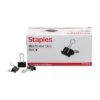 Staples 0.6" Binder Clips, Mini, Black, 144/Pack (15338) 2 Staples 0.6" Binder Clips, Mini, Black, 144/Pack (15338) -Office Product Shop s1215148 sc7