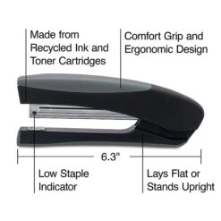 Staples Desktop/Handheld Stapler, 20 Sheet Capacity, Black And Gray (40897) 11 Staples Desktop/Handheld Stapler, 20 Sheet Capacity, Black And Gray (40897) -Office Product Shop s1223930 sc7