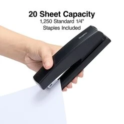 Staples Combo Pack Desktop Stapler, Full-Strip Capacity, Black (24548) -Office Product Shop s1223971 sc7