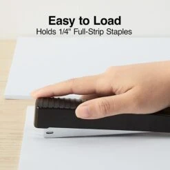 Staples Desktop Stapler, Full-Strip Capacity, Black (24547-CC) -Office Product Shop s1223999 sc7