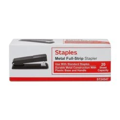 Staples Desktop Stapler, Full-Strip Capacity, Black (24547-CC) -Office Product Shop s1224008 sc7