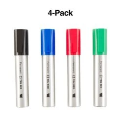 TRU RED™ XL Tank Permanent Markers, Chisel Tip, Assorted, 4/Pack (TR56935) -Office Product Shop s1226449 sc7