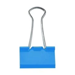 JAM Paper Colored Binder Clips, Medium, 5/8" Capacity, Blue, 15/Pack (339BCBU) -Office Product Shop sp100189055 sc7