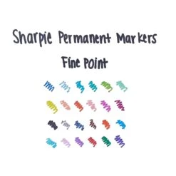 Sharpie Permanent Markers, Fine Tip, Purple, 12/Pack (30008) -Office Product Shop sp102582606 sc7