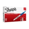 Sharpie Retractable Permanent Markers, Ultra Fine Tip, Blue, 12/Pack (1735792) -Office Product Shop sp109436201 sc7
