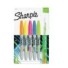 Sharpie Neon Permanent Markers, Fine Tip, Assorted Neon, 5/Pack (1860443) -Office Product Shop sp109436210 sc7