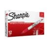 Sharpie Permanent Markers, Twin Tip, Red, 12/Pack (32002) -Office Product Shop sp109436224 sc7