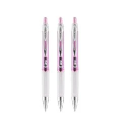 Uni-ball Uniball 207 Pink Ribbon Retractable Gel Pens, Medium Point, 0.7mm, Black, 2/Pack (1745148) -Office Product Shop sp126688012 sc7