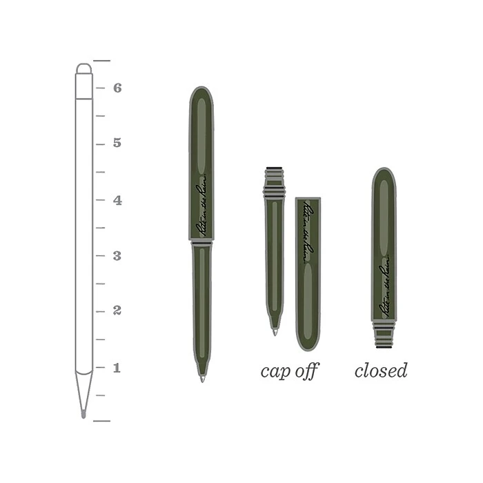 Rite In The Rain All-Weather Pocket Ballpoint Pen, Black Ink, 2/Pack (OD92) 7 Rite In The Rain All-Weather Pocket Ballpoint Pen, Black Ink, 2/Pack (OD92) - Image 5