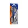 Westcott 8" Stainless Steel Scissors, Silver/Blue/Gray, 2/Pack (17836) -Office Product Shop sp144570220 sc7