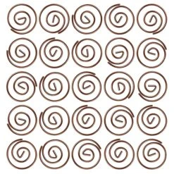 JAM Paper Colored Circular Paper Clips, Round Paperclips, Rose Gold, 50/Pack (21832061) -Office Product Shop sp145003456 sc7