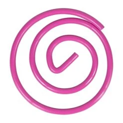 JAM Paper Colored Circular Paper Clips, Round Paperclips, Hot Pink Fuchsia, 50/Pack (2187136) -Office Product Shop sp145003470 sc7