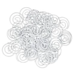 JAM Paper Circular Small Paper Clips, White, 50/Pack (2187139) -Office Product Shop sp145003473 sc7