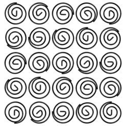 JAM Paper Colored Circular Paper Clips, Round Paperclips, Black, 2 Packs Of 50 (2187133B) -Office Product Shop sp145003485 sc7