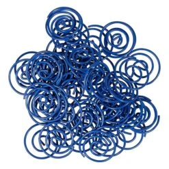 JAM Paper Circular Small Paper Clips, Dark Blue, 50/Pack (2187134) -Office Product Shop sp145003523 sc7